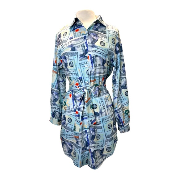 Show Me the Money! M/L Dress Runs Small - Picture 11 of 11